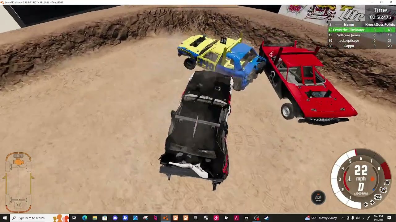 Sorry for the lag it was raining bad but TESTING NEW BONESTOCK RULES