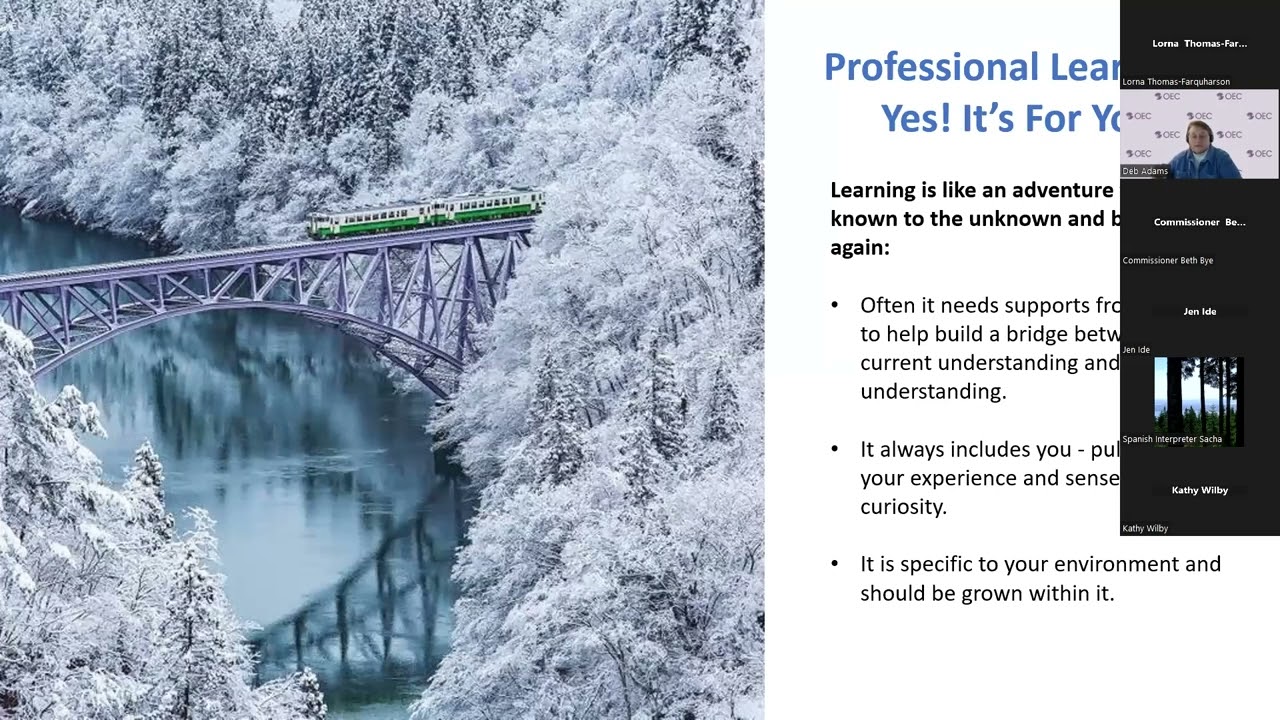 Professional Learning: YES! It’s for You (January 23, 2024)