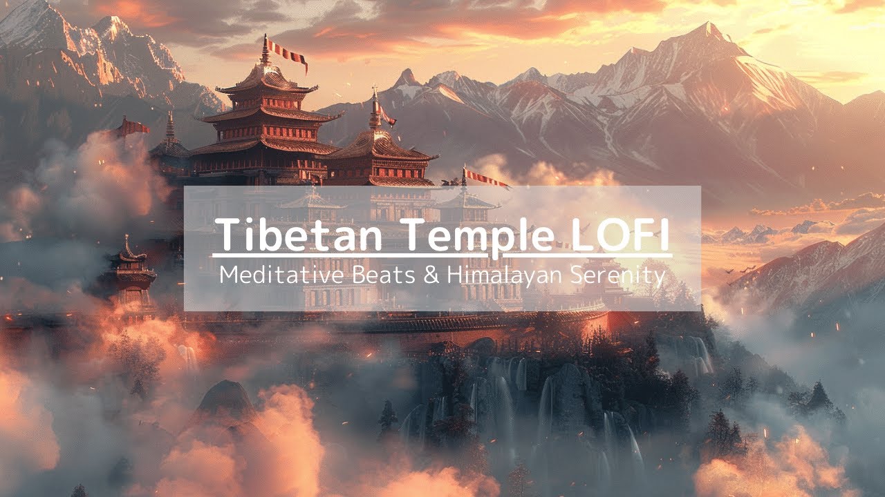 🙏 Tibetan Temple #lofi - Meditative Beats & Himalayan Serenity 🏔️ #free #bgm #full _vol.0017
