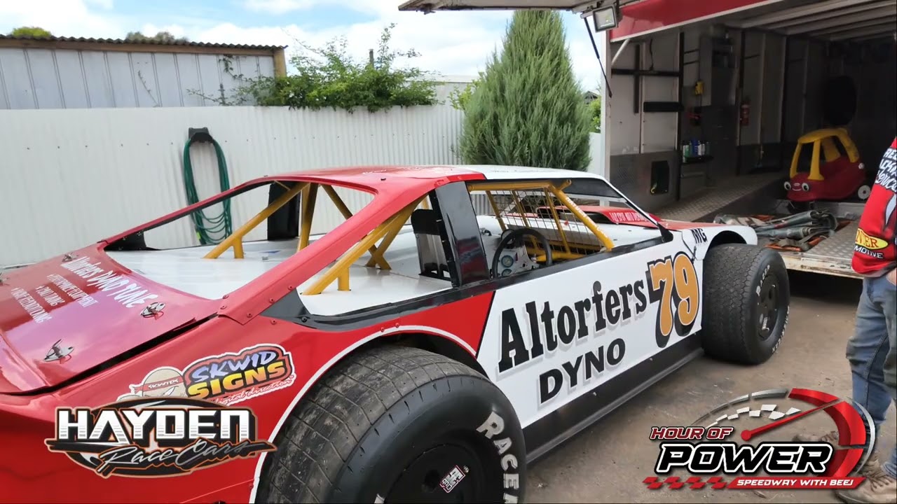 Hayden Racecars Old New Speedway Super Sedans