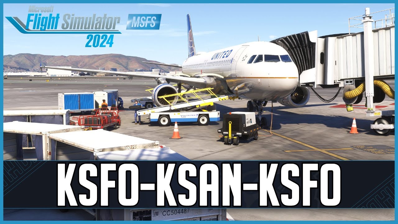 Fenix A320 | Real World United OPS | City Update #13 | San Francisco - San Diego | VATSIM