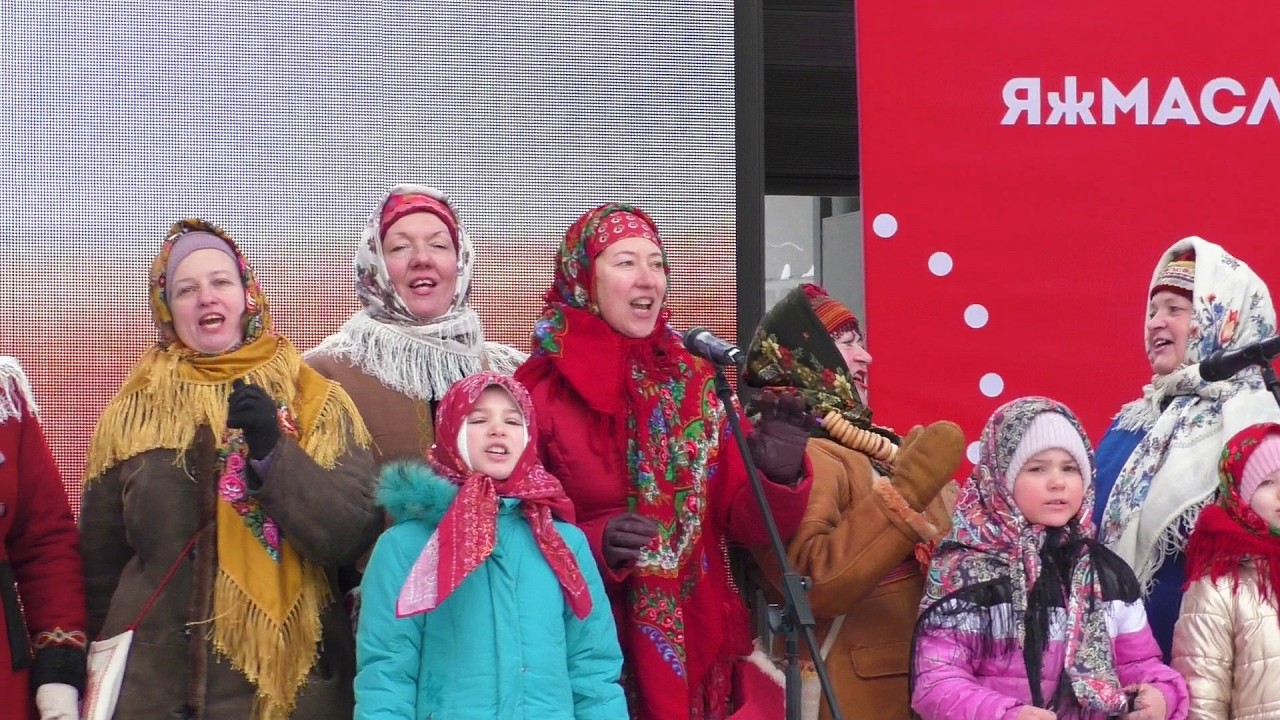 Масленица в парке 