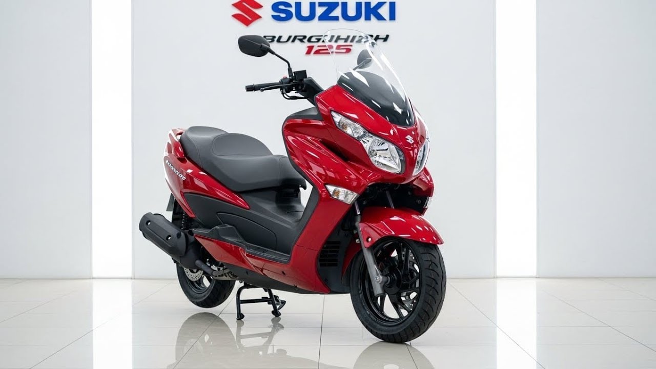 Новый Suzuki Burgman 125 2027 года | Дизайн, характеристики и цена: объяснение