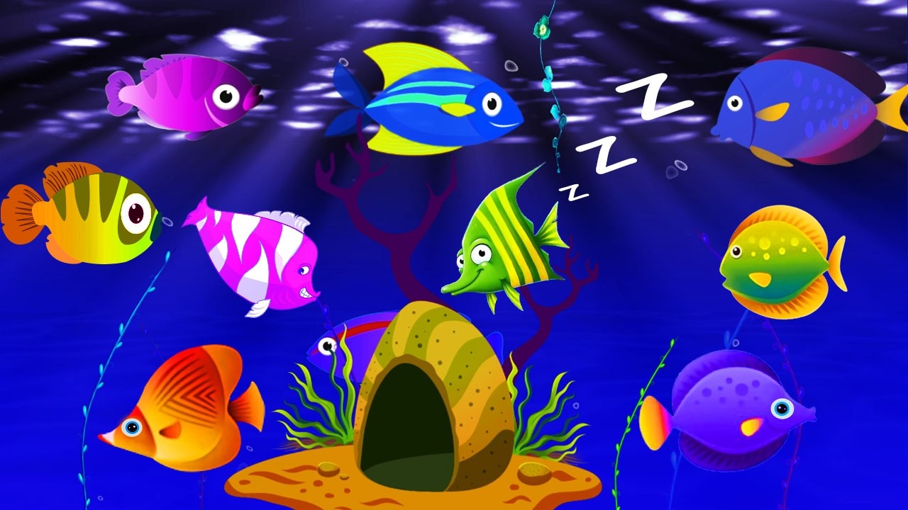 Mozart & Brahms Lullabies 🐡 Sleep Instantly in 3 Minutes 💤 Soothing Baby Music 🌙  Fish Lullaby#247