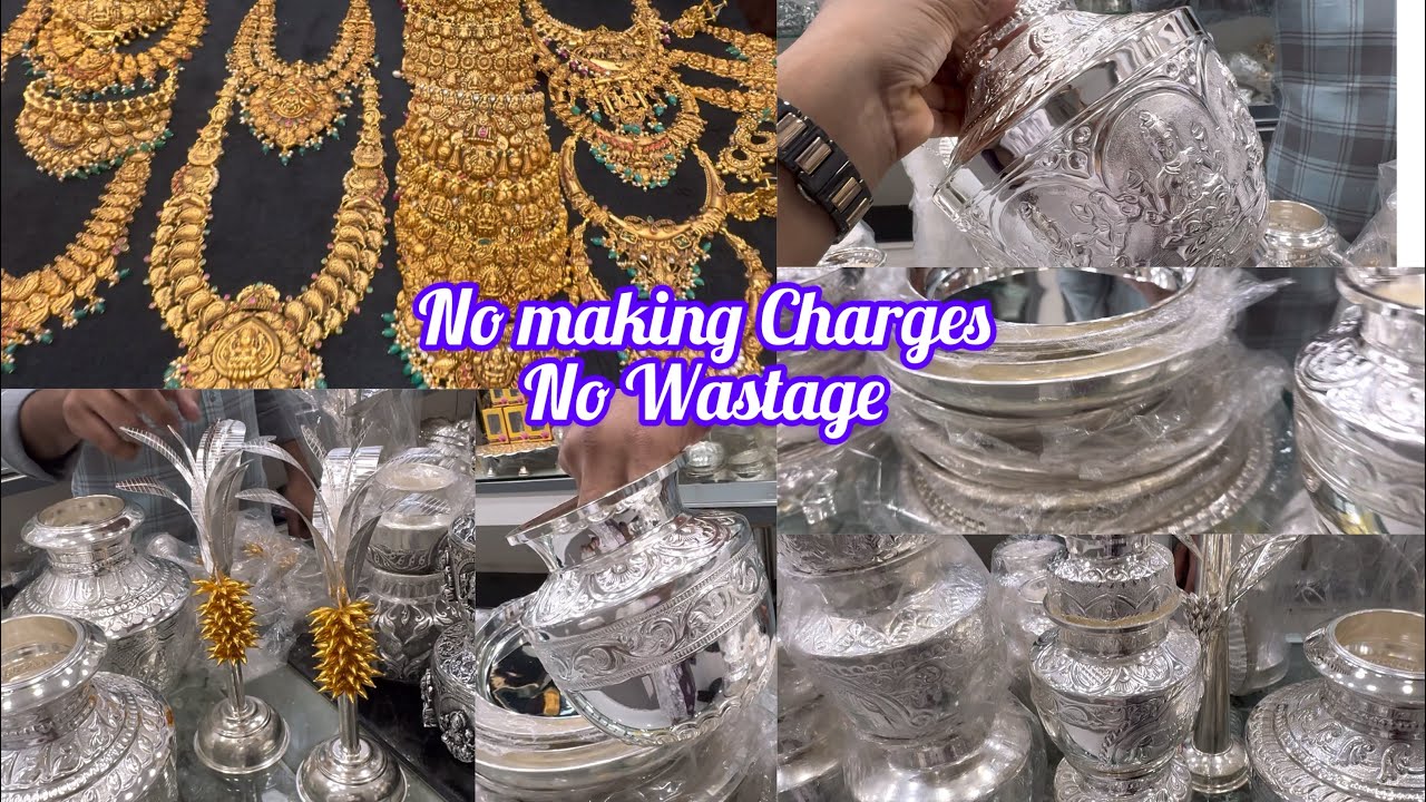 Bangalore Direct From Manufacturer Pure Silver With HallMark Pooja Articles & Silver Jewellery