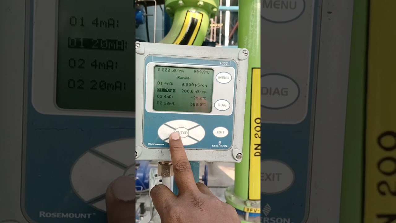 Conductivity Analyzer Rosemount Full configuration and simulation 1066....