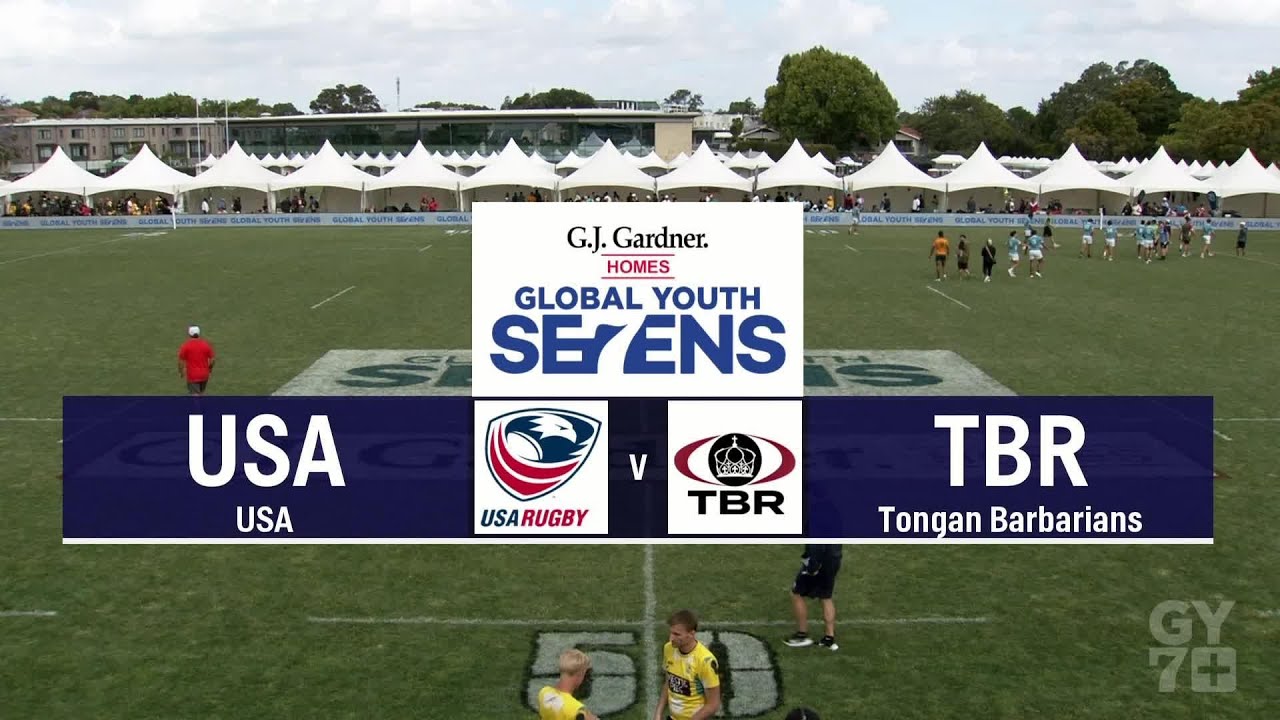 USA's Next Gen Rugby Talent 🇺🇸 | USA U18s vs Tongan Barbarians | Global Youth Sevens
