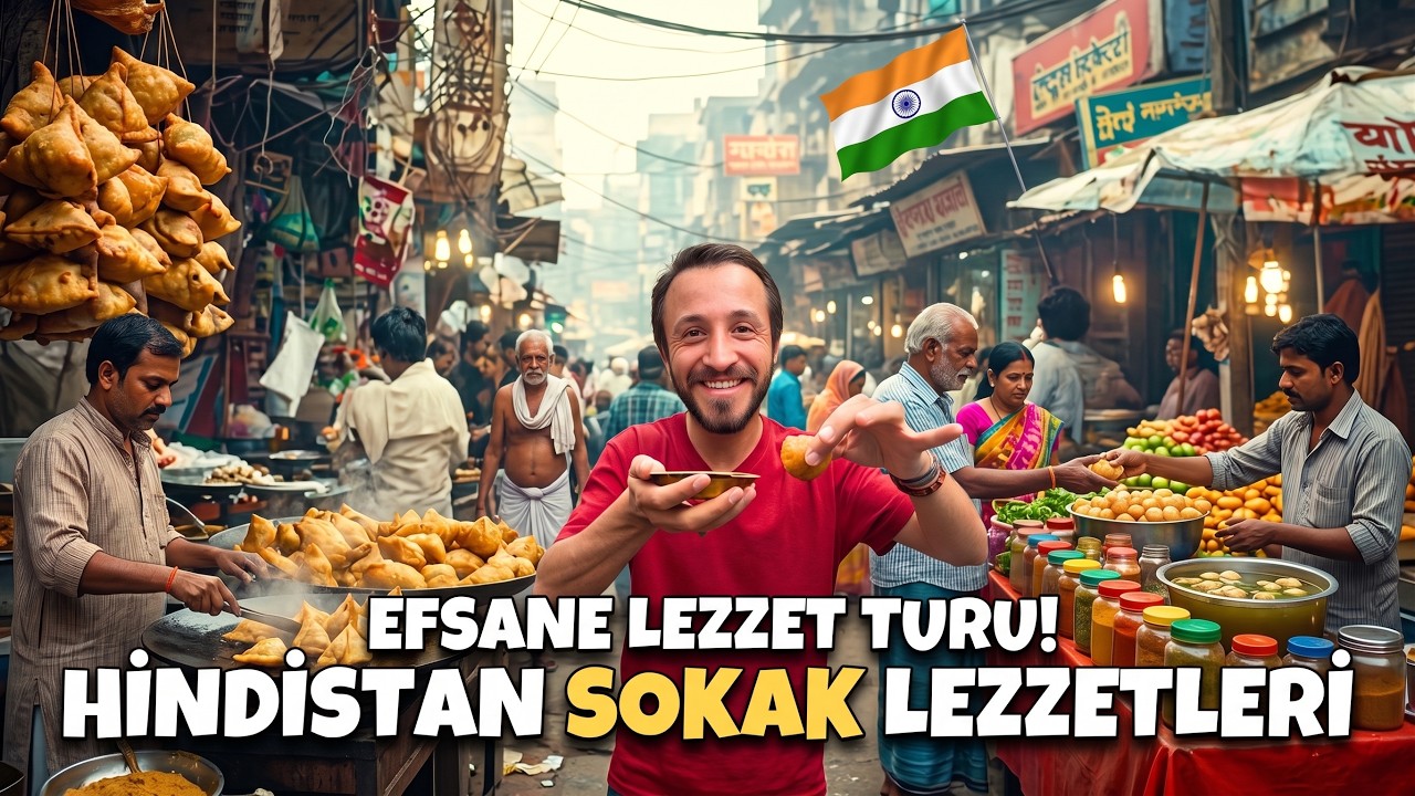Başkent Yeni Delhi’de Sokak Lezzetlerini Deniyorum! |HİNDİSTAN| 🇮🇳