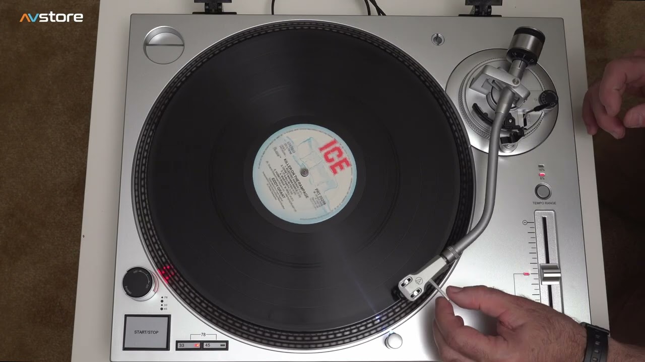 Tutorial utilizare pickup Audio-Technica AT-LP120X USB | AVstore.ro