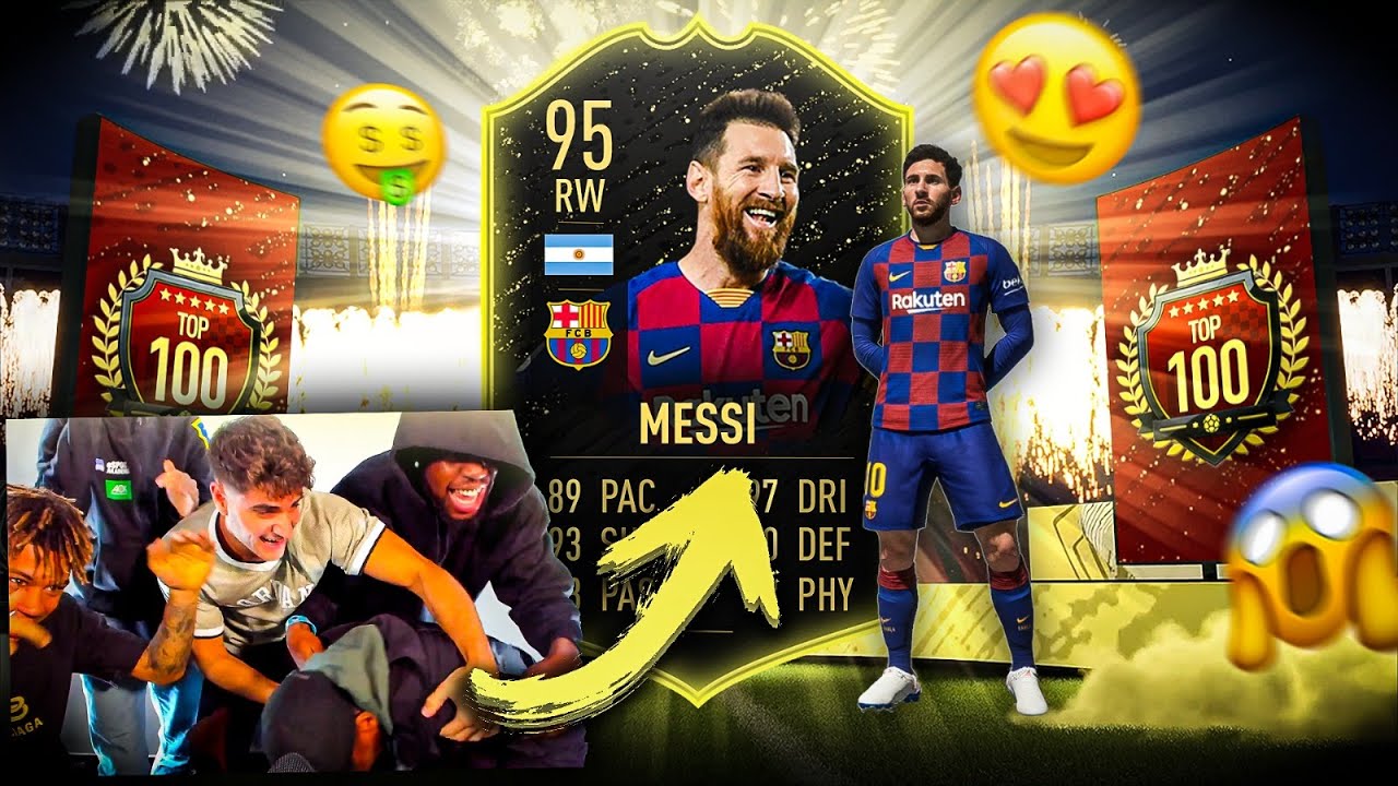 FIFA 20: OMG 💥 LUKEBAKIO ZIEHT MESSI in TOP 100  REWARDS FEAT. JORDAN UND SIDNEY  🔥 😱