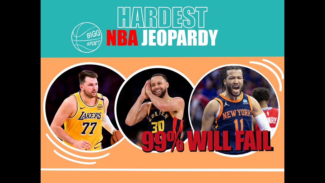 NBA Jeopardy Quiz (25 Questions) | Only Real Fans Score 20+