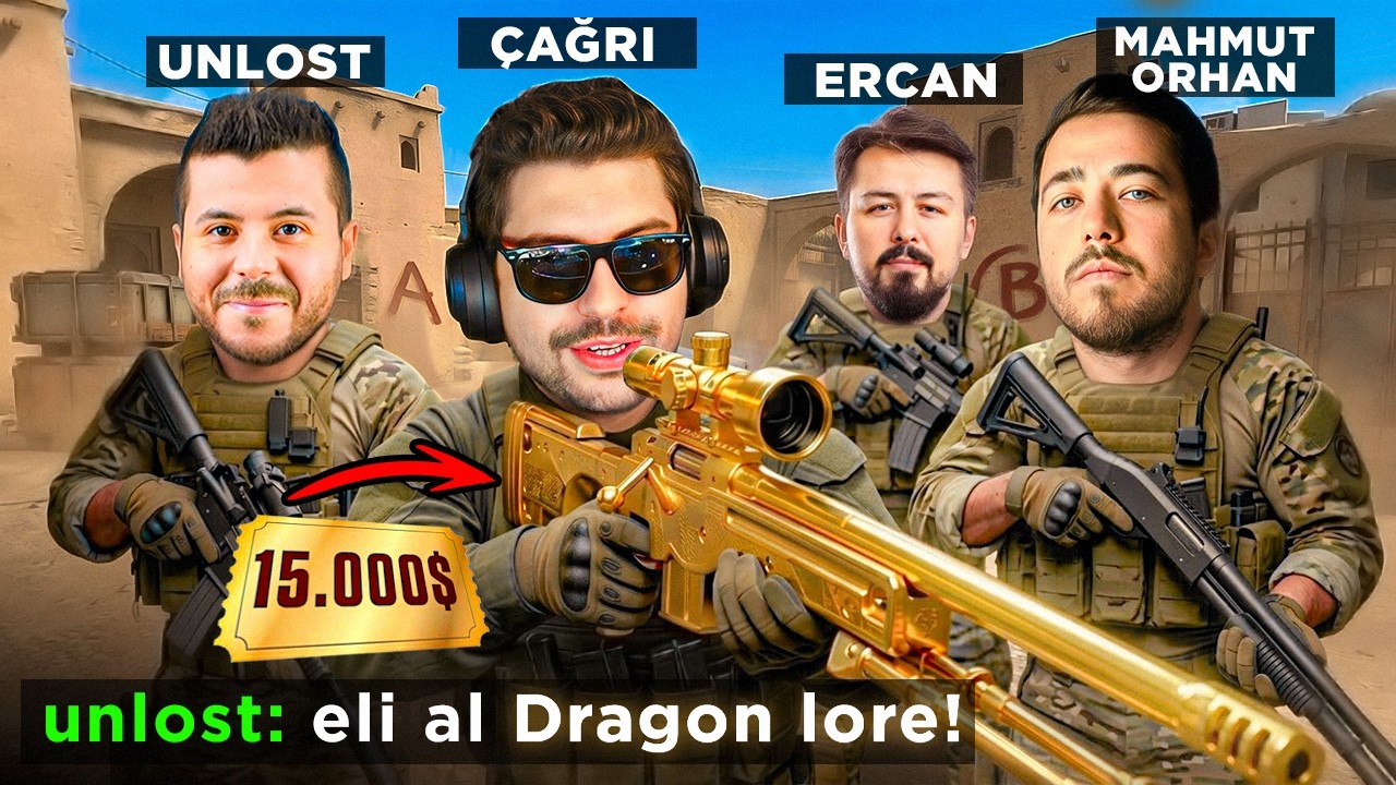 DRAGON LORE İDDİALI! | COUNTER STRIKE 2 ⁨@unlosttv⁩