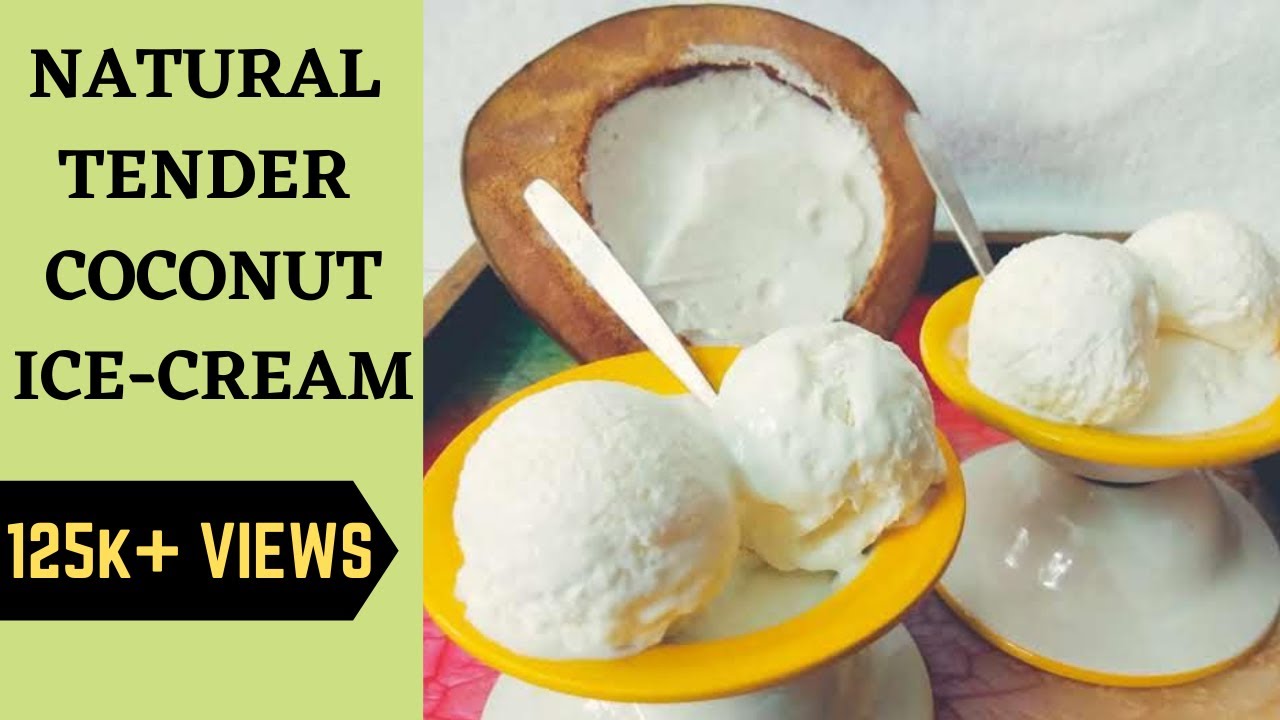 NATURAL TENDER COCONUT ICE-CREAM