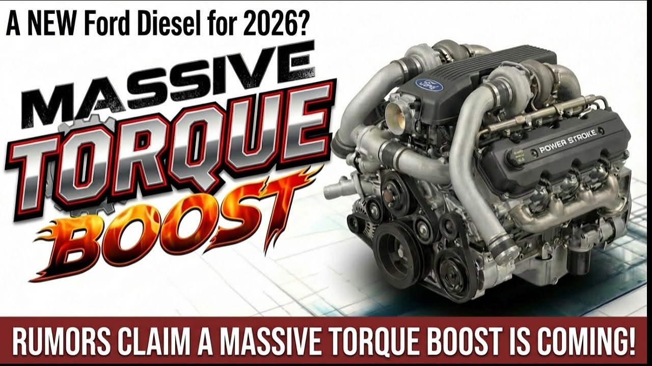 Новый дизельный Ford в 2026 году? Ходят слухи о значительном увеличении крутящего момента!