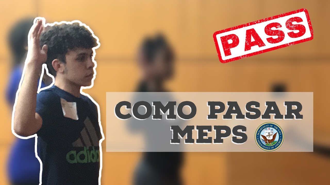 COMO PASAR EXAMEN MÉDICO MILITAR “MEPS” - Harry Torres
