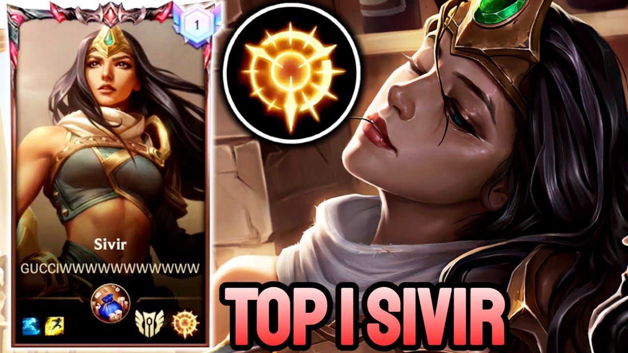WILD RIFT SIVIR - TOP 1 SIVIR GAMEPLAY - GRANDMASTER RANKED