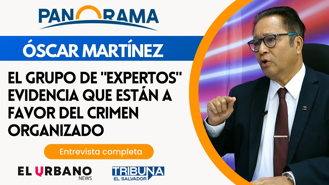 Óscar Martínez Peñate - Politólogo | Panorama - Noticias El Salvador