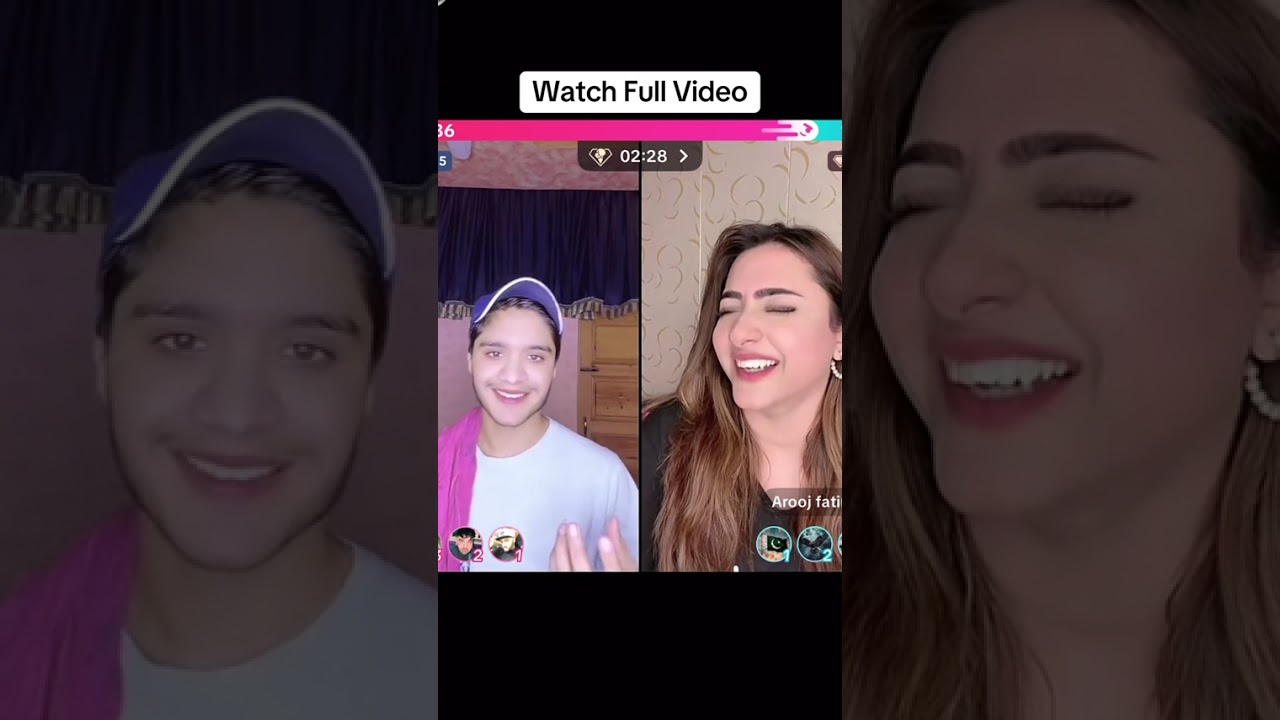 @dr Eman Ali and @ arooj Fatima funny talk video