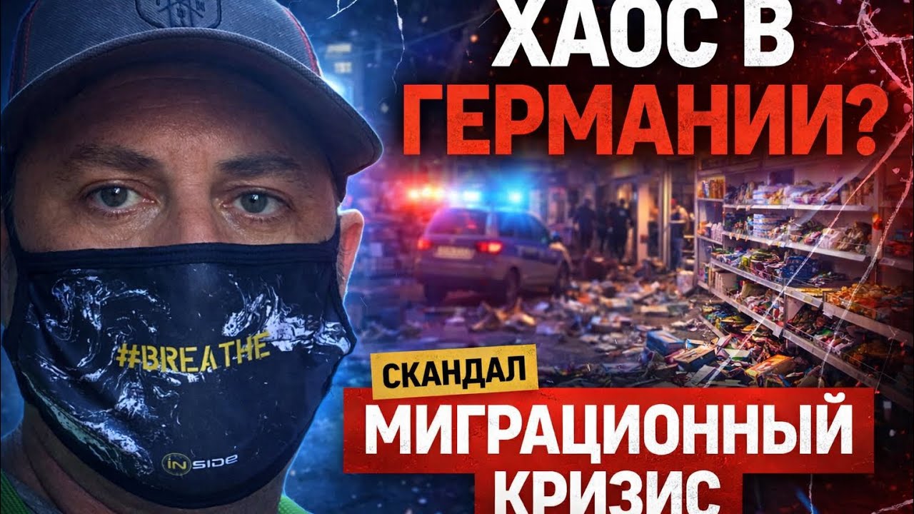 Разгром магазина в германии. Прибывший инженер в германии. 