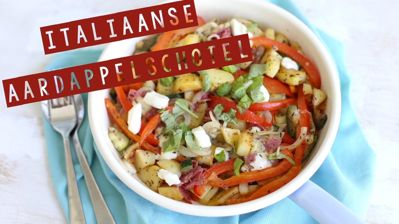 RECEPT: Italiaanse aardappelschotel | LEKKER EN SIMPEL