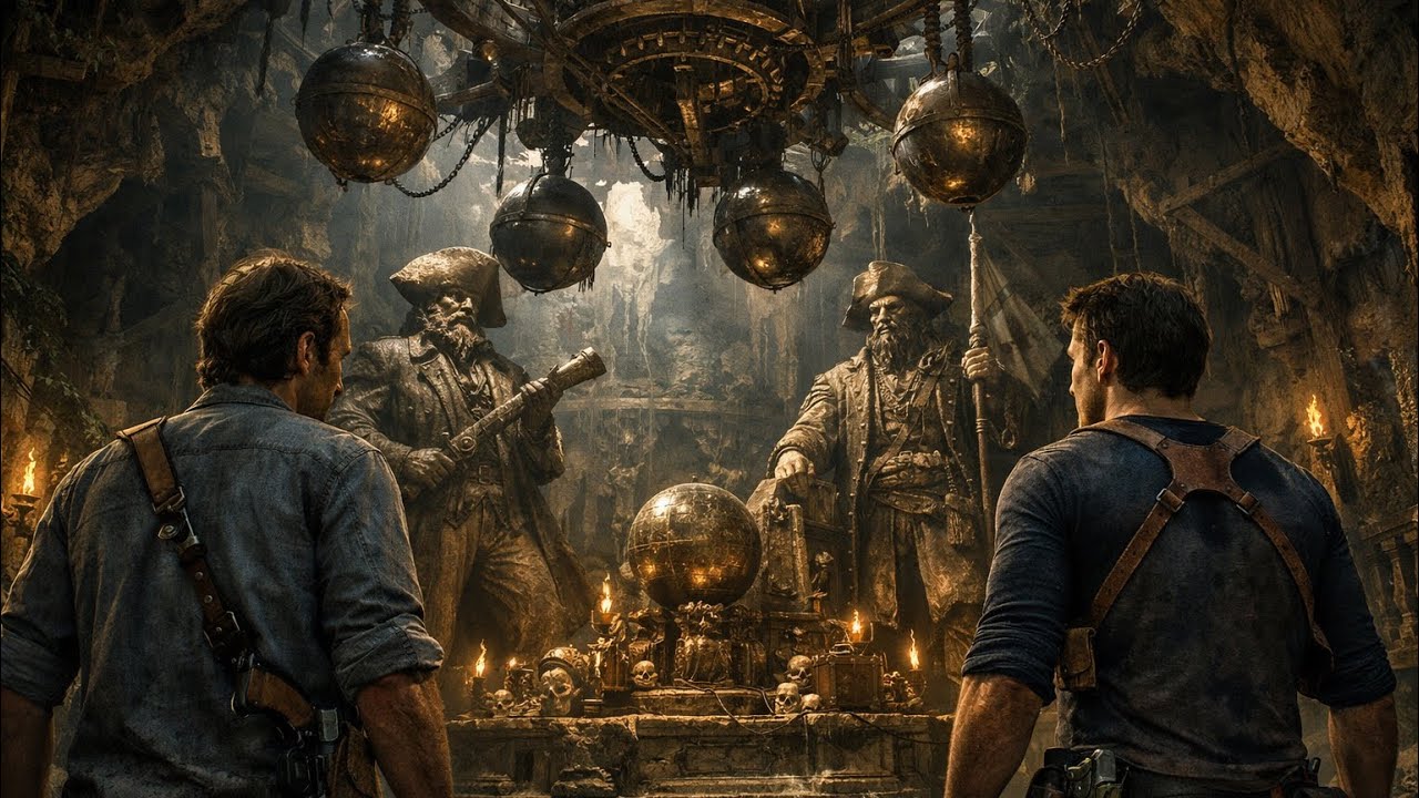 Uncharted 4 🏴‍☠️#18: Ein uralter Mechanismus der Piraten entscheidet alles…