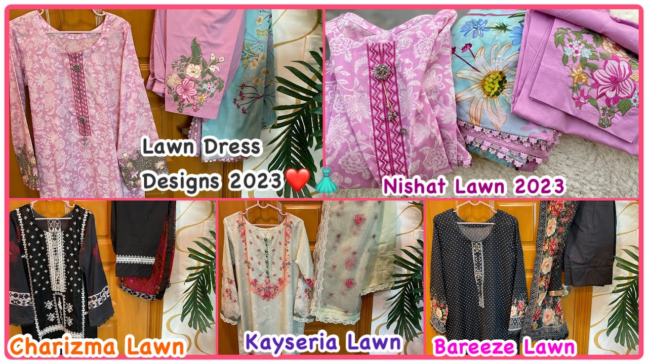 How to design your Lawn Outfits - New Lawn Dress Designing Ideas 2023 - #dressdesign #dressdesigning