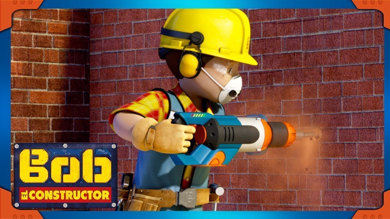 Bob el Constructor | Aprender con Leo Perforando el asfalto ⭐ Capitulos completos | Dibujos animados