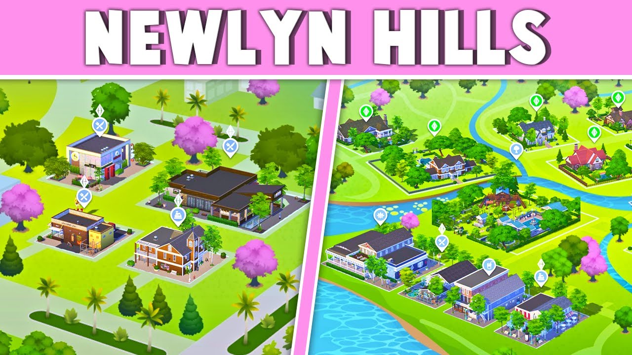 MUST HAVE SIMS 4 SAVE FILE WITH NEW WORLD NAMES!🤩