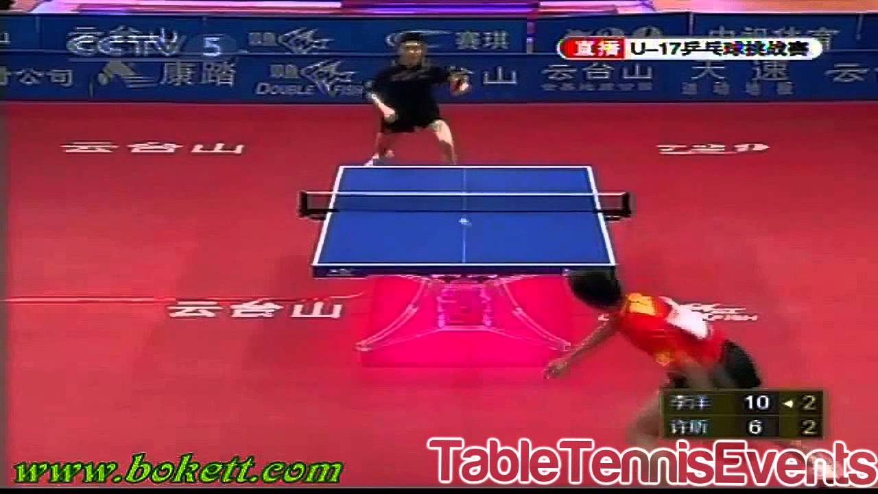 Xu Xin Vs Li Yang : U17 [Chinese 2006]