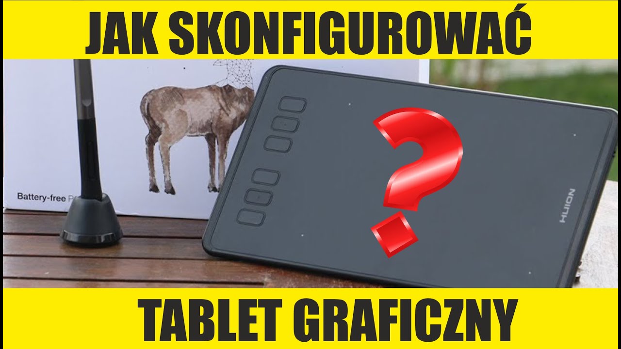 Jak skonfigurować Tablet Graficzny ? HUION Inspiroy H640P