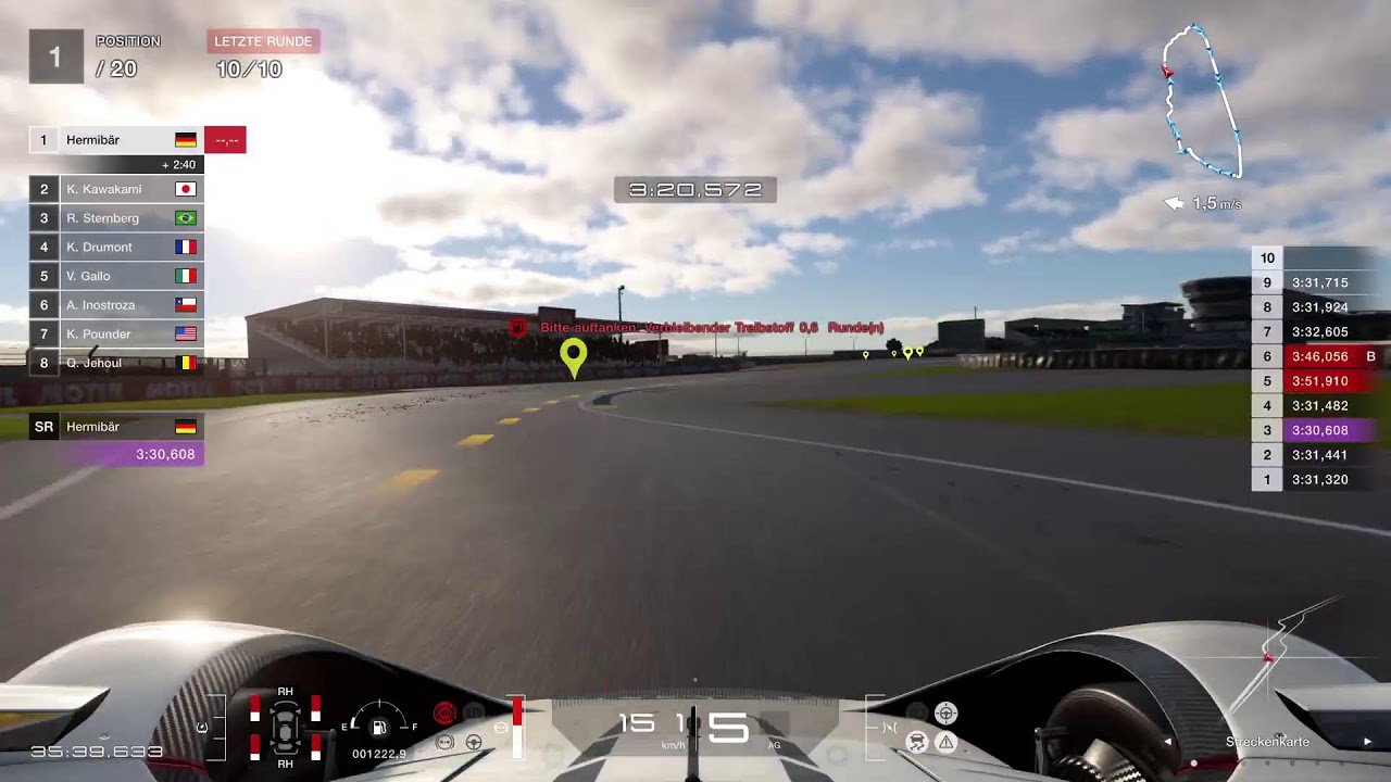 GT7 gib Gas oder fress Grass