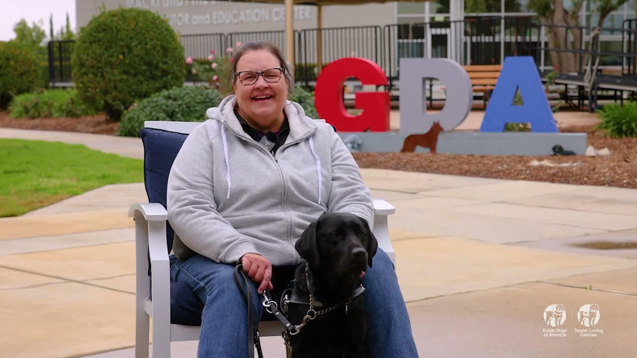 Anita & Dux: A Guide Dog Partnership