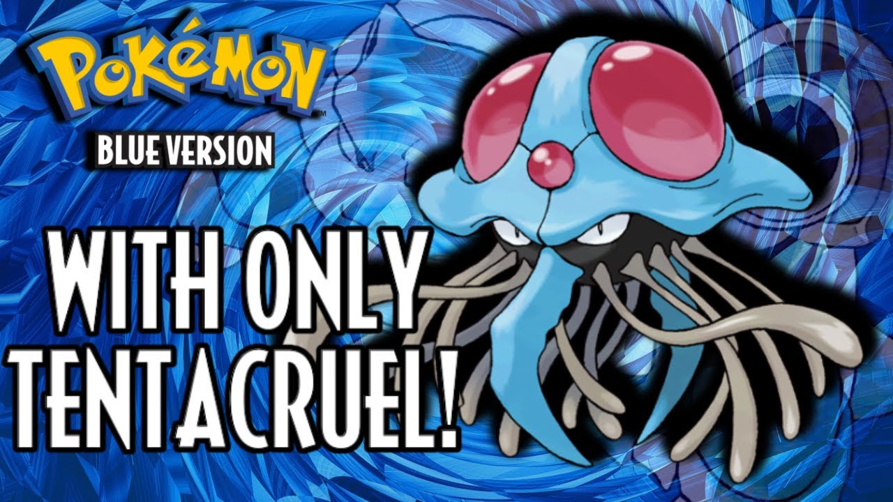 Tentacruel Solo Run - Pokémon Blue