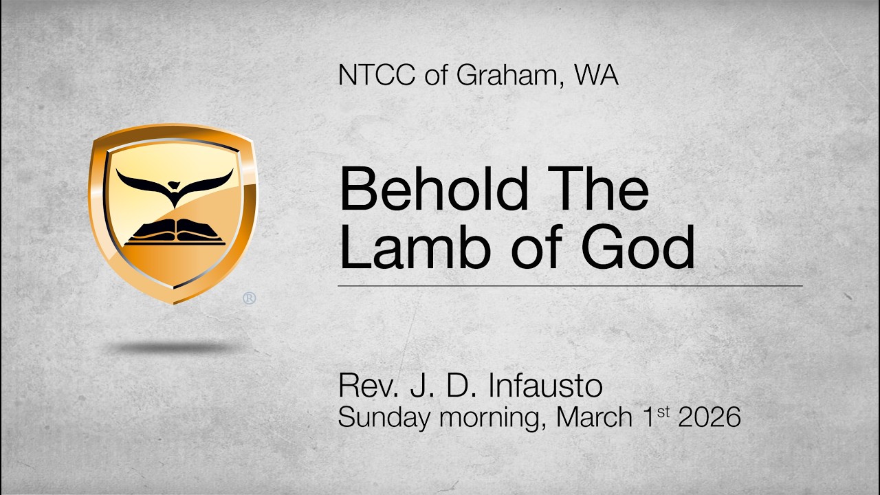 Behold The Lamb of God | Genesis 22:1-8, John 1:29 | Rev. J. D. Infausto