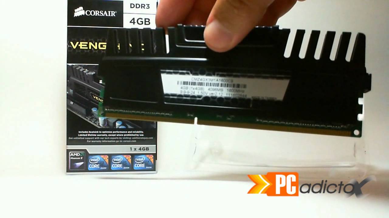 PCadictox.com - CORSAIR Vengeance 4GB 240-Pin DDR3
