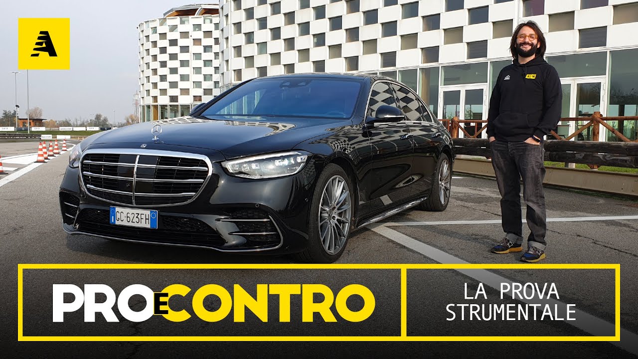 NUOVA Mercedes CLASSE S (W 223) | PRO e CONTRO - PROVA STRUMENTALE