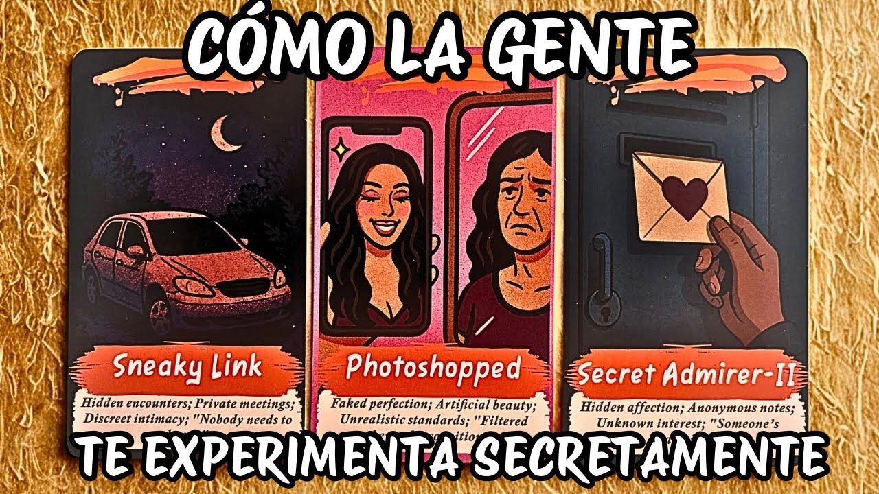 🧠 CÓMO la GENTE te PERCIBE en SECRETO | ELIGE UNA CARTA 🔮