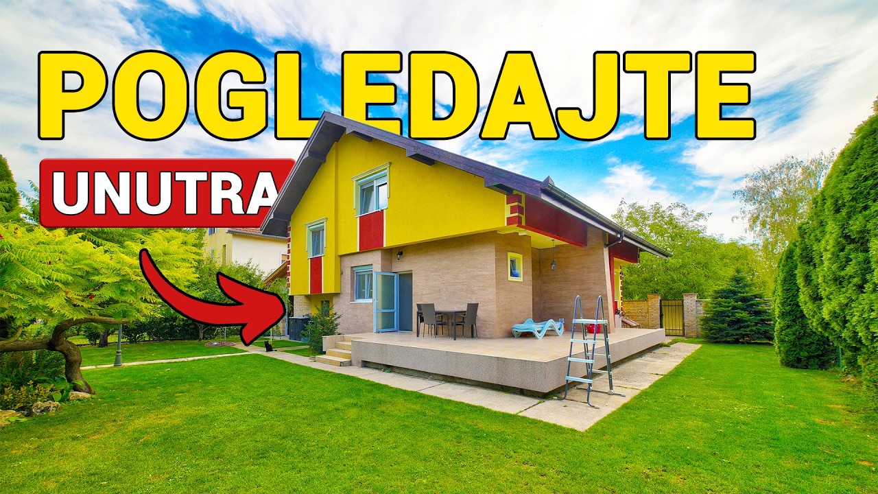 Moderna Kuća sa Uređenim Dvorištem - Idealno za porodični život