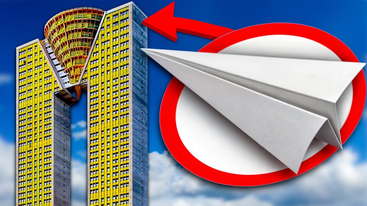 ¿Cómo es el INTEMPO por dentro? TIRAMOS un AVIÓN desde lo Más Alto | Edificio Intempo Benidorm