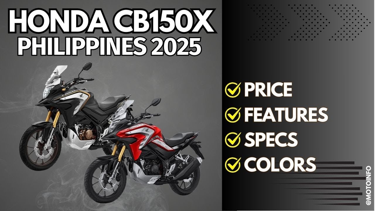 Honda CB150X 2025 | Price, Color & Specs Philippines | MotoInfo