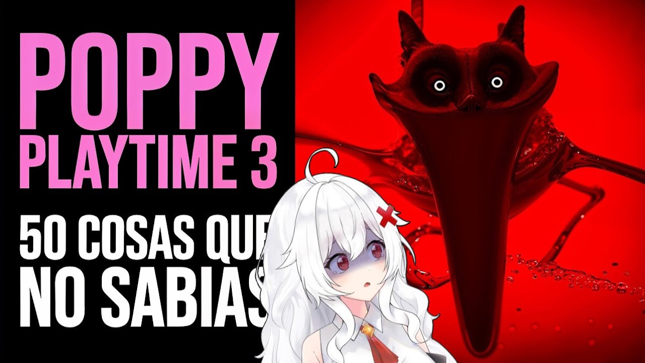 ERISPHERIA reacciona "POPPY PLAYTIME CHAPTER 3: 50 COSAS QUE NO SABIAS" by WIZZY