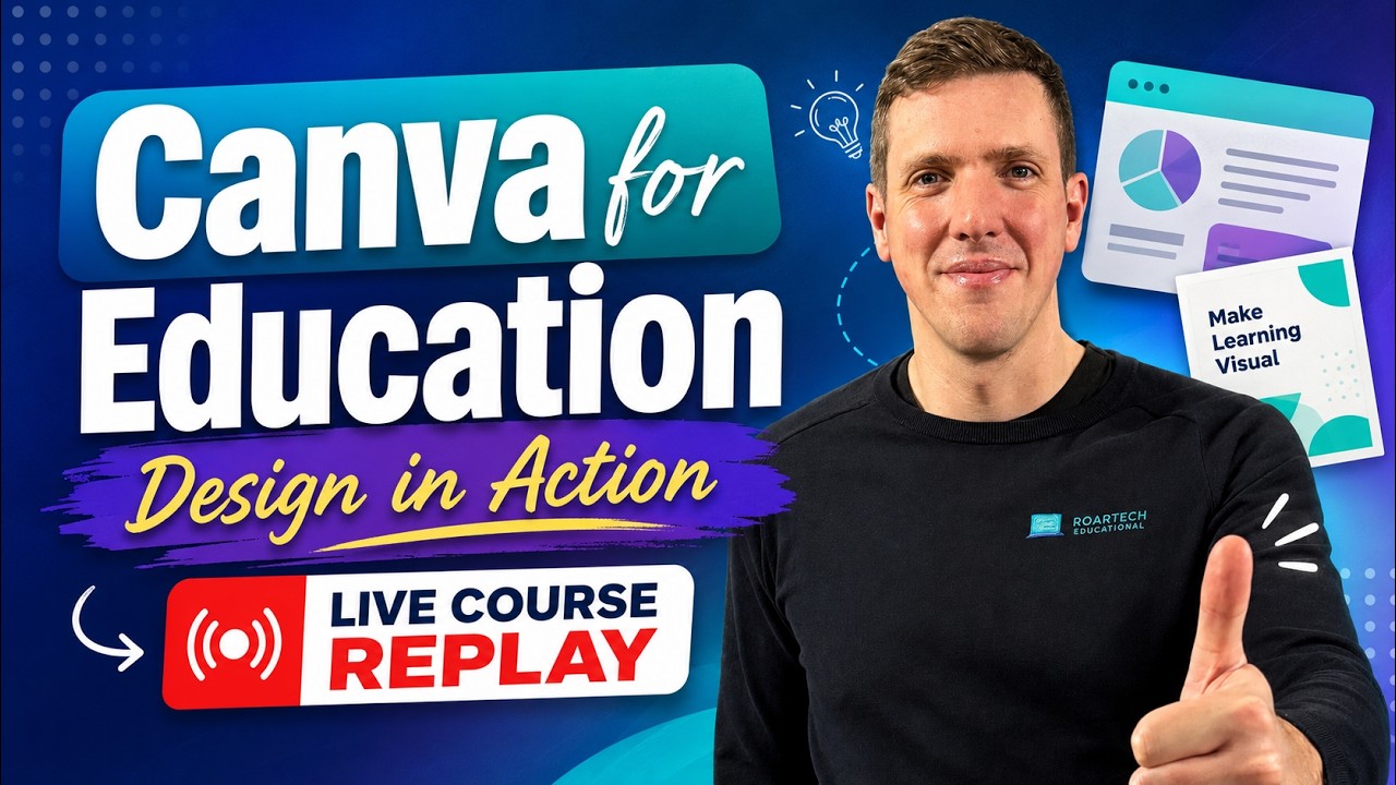 Canva для образования: дизайн в действии | Запись прямого эфира