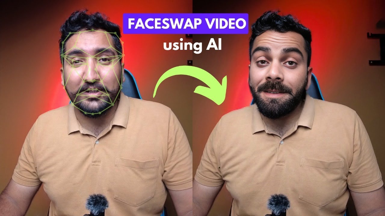 How to Face Swap Any Video using FREE AI | Deepfake 2024
