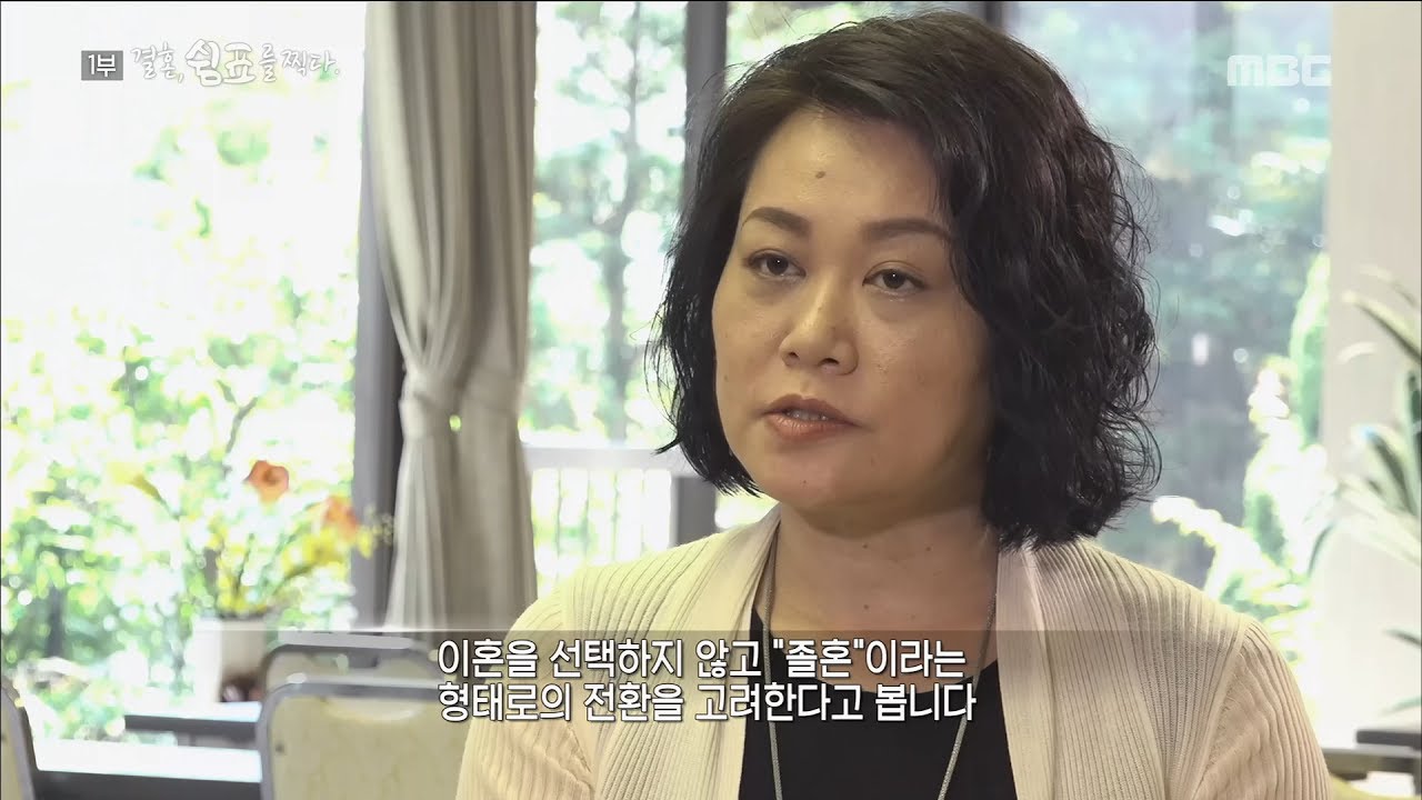 [MBC Documetary Special] - 결혼도 아니고 이혼도 아닌 부부의 형태 '졸혼'  20170717