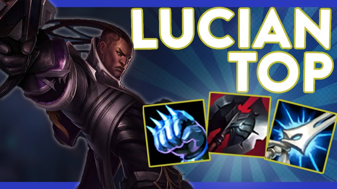 NEW BUILD OP!! LUCIAN TOP SO STRONG!!