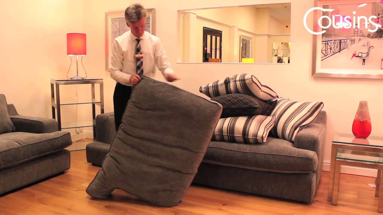 Caring for your Sofa - How to Plump Cushions