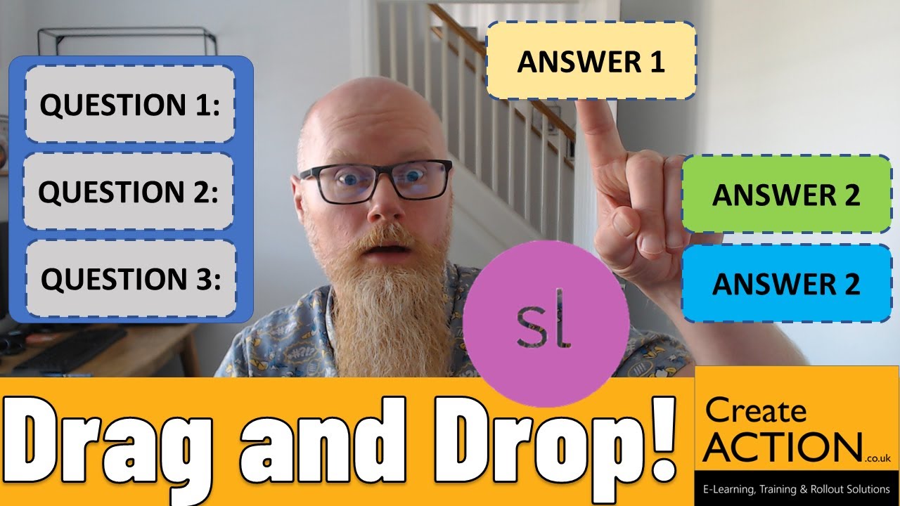 Articulate Storyline DRAG and DROP quizzes!