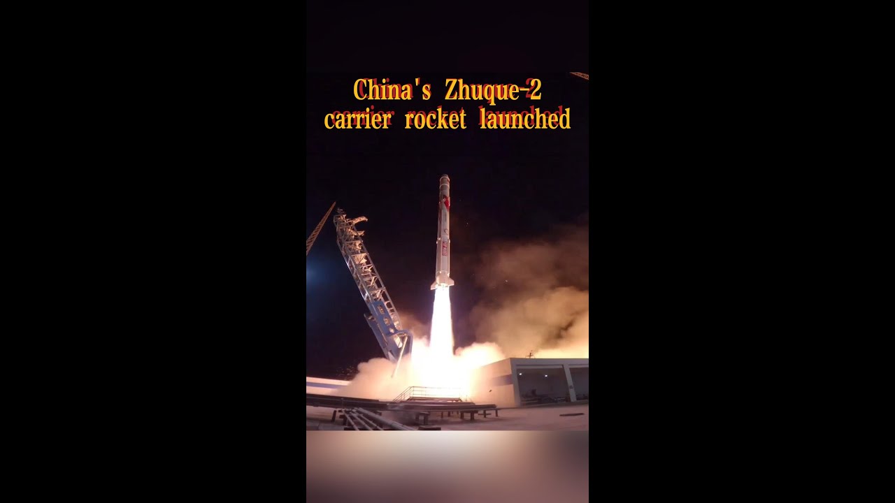 China launches Zhuque-2 carrier rocket for three satellites