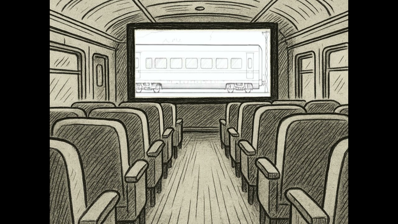 Until Now. Unrealised Art Projects 02. Cinema Train