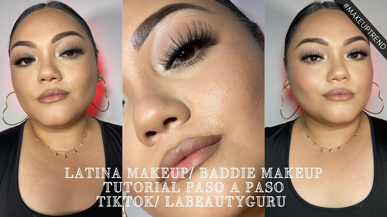 ¿LATINA MAKEUP O BADDIE MAKEUP? #makeuptrend que tiene opiniones divididas en Tiktok :O